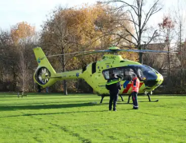 Medische noodsituatie leidt tot inzet van meerdere helikopters