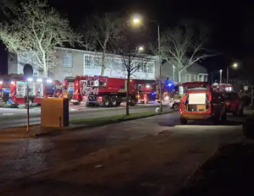 Brand leidt tot grote brandweeroperatie