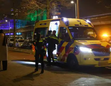 Voetganger gewond na aanrijding met bezorger