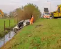 Auto te water in ongeval
