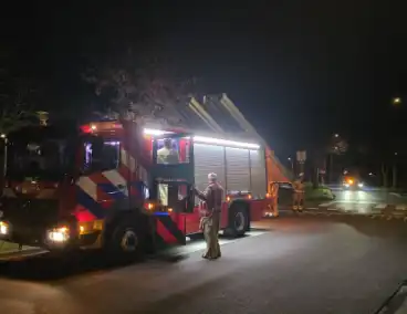 Jongen vast in boom tijdens drone-redding