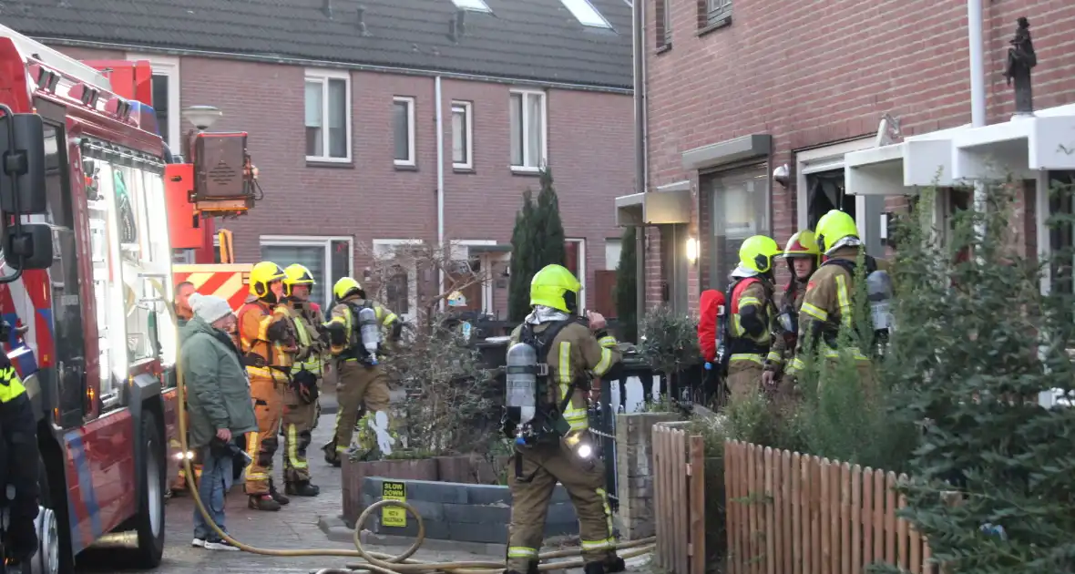 Brandweer schaalde op na melding woningbrand