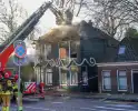 Grote brand in kraakpand