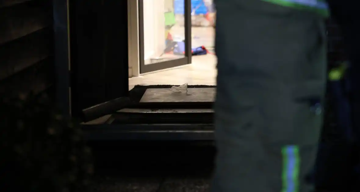 Explosie zorgt voor schade aan woning