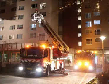 Woningbrand veroorzaakt veel rook in appartement