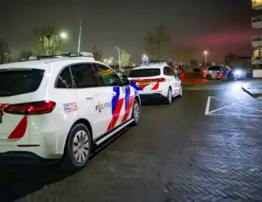 Explosie op galerij appartementencomplex na schietincident