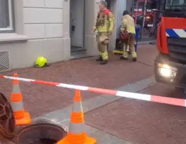 Waterlekkage zorgt voor inzet brandweer