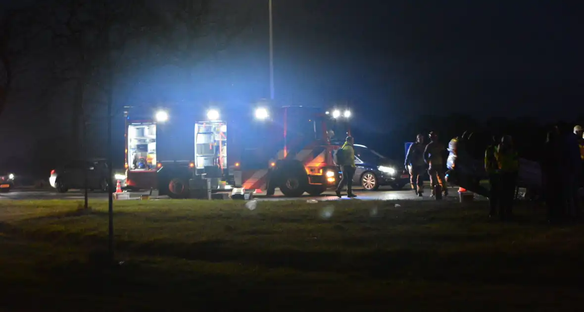 Auto op de kop na ongeval - Foto 6