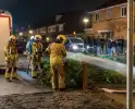 Buitenbrand en onrust rond nieuwjaarsviering