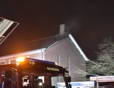 Woningbrand leidt tot ingrijpen van brandweer