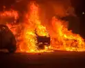 Brand verwoest meerdere auto's