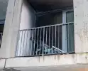 Vuurwerk op balkon veroorzaakt brand