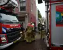 Elektrische kachel in brand leidt tot flinke inzet