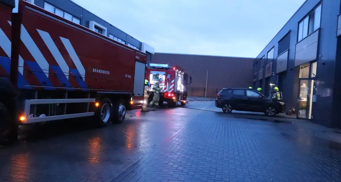 Rookontwikkeling door industriebrand - Foto 1