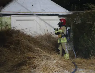 Opnieuw brand op dak van woning