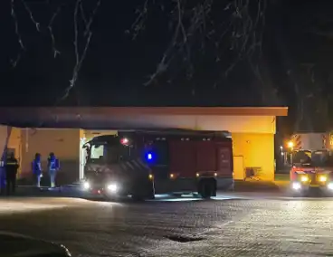 Sportcomplex ontruimd en gesloten na brandmelding