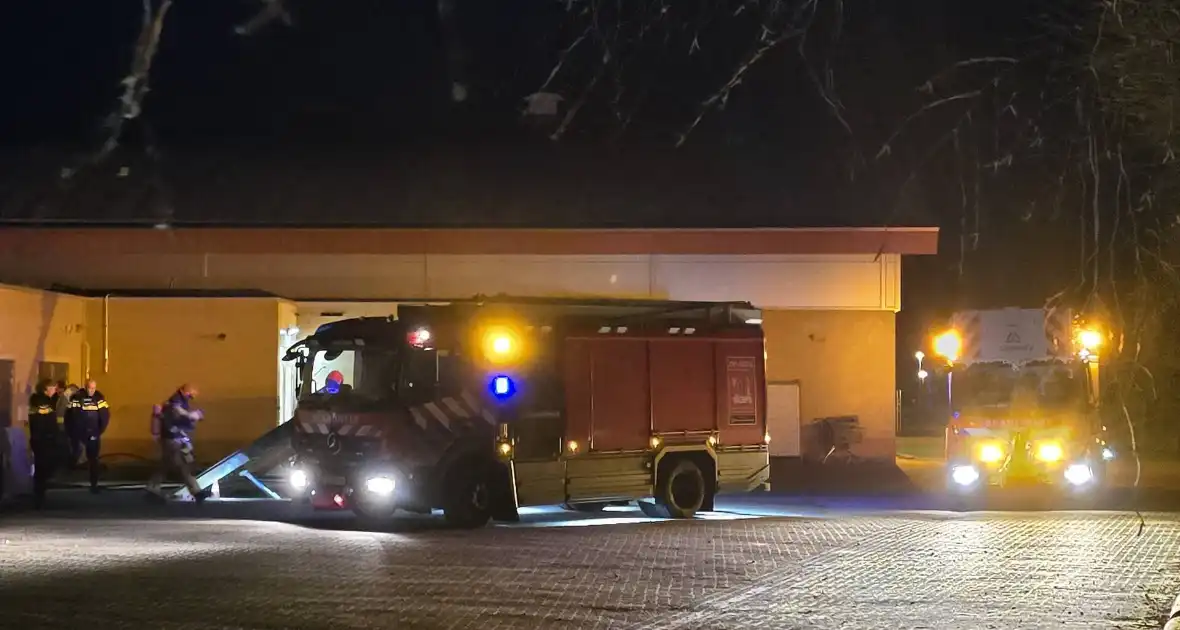 Sportcomplex ontruimd en gesloten na brandmelding - Foto 2