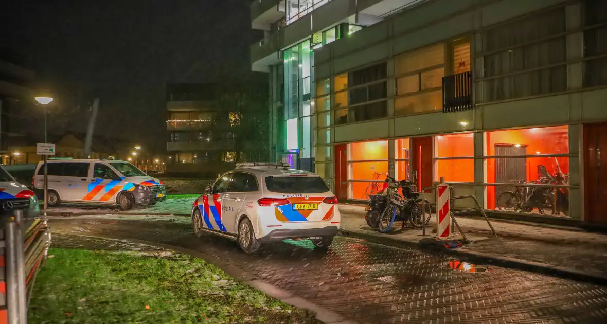 Overval op woning leidt tot brand