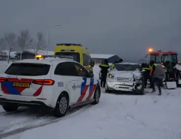 Traumahelikopter ingezet na ongeval