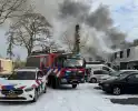 Woningbrand leidt tot ontruiming van omliggende woningen