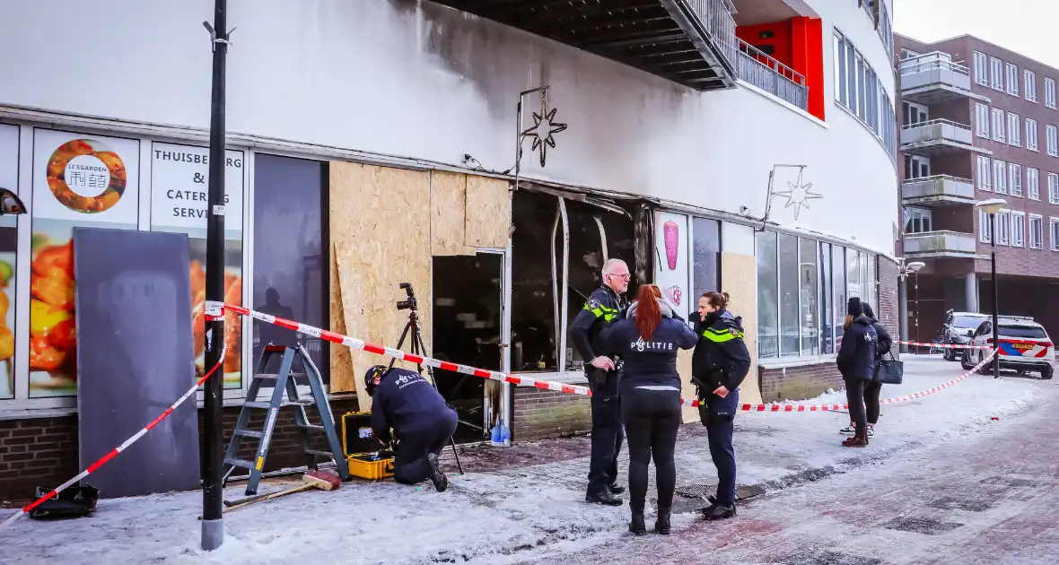 Onderzoek naar brand in Turks restaurant