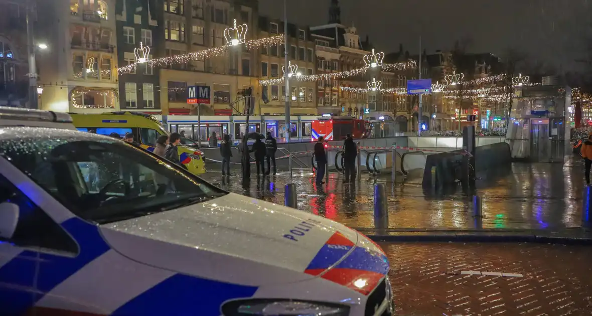 Ongeval met metro zorgt voor gewonde