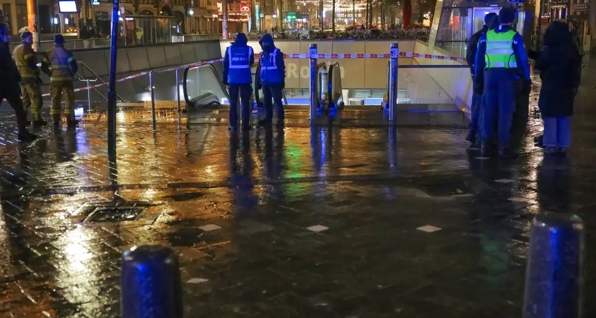 Ongeval met metro zorgt voor gewonde - Foto 1