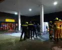 Rookontwikkeling bij tankstation
