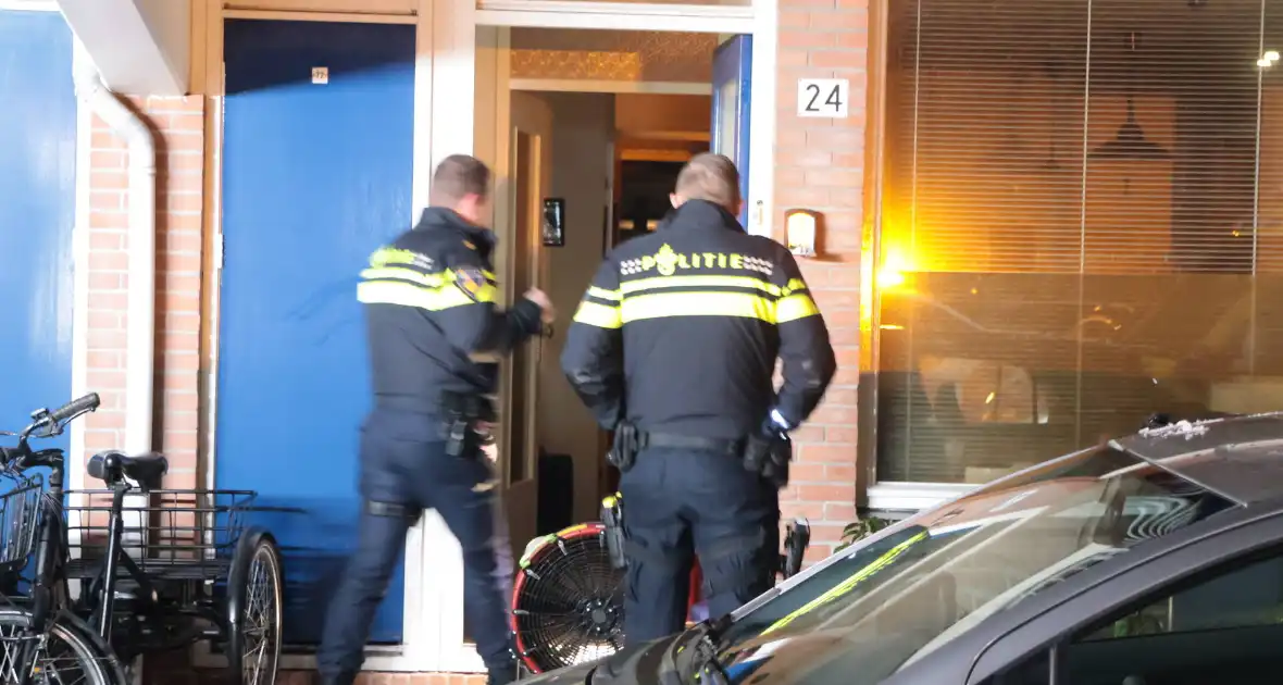 Woningbrand leidt tot gewonde bewoner