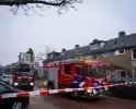 Rook uit zolder van woning