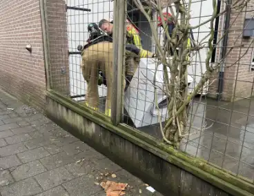 Brand in woning leidt tot politieonderzoek