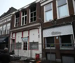 Veel schade na grote brand in centrum