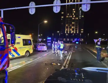 Ongeval met meerdere gewonden in Lelystad