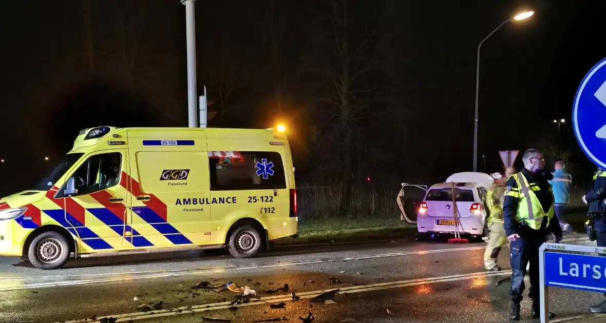 Ongeval met meerdere gewonden in Lelystad - Foto 8