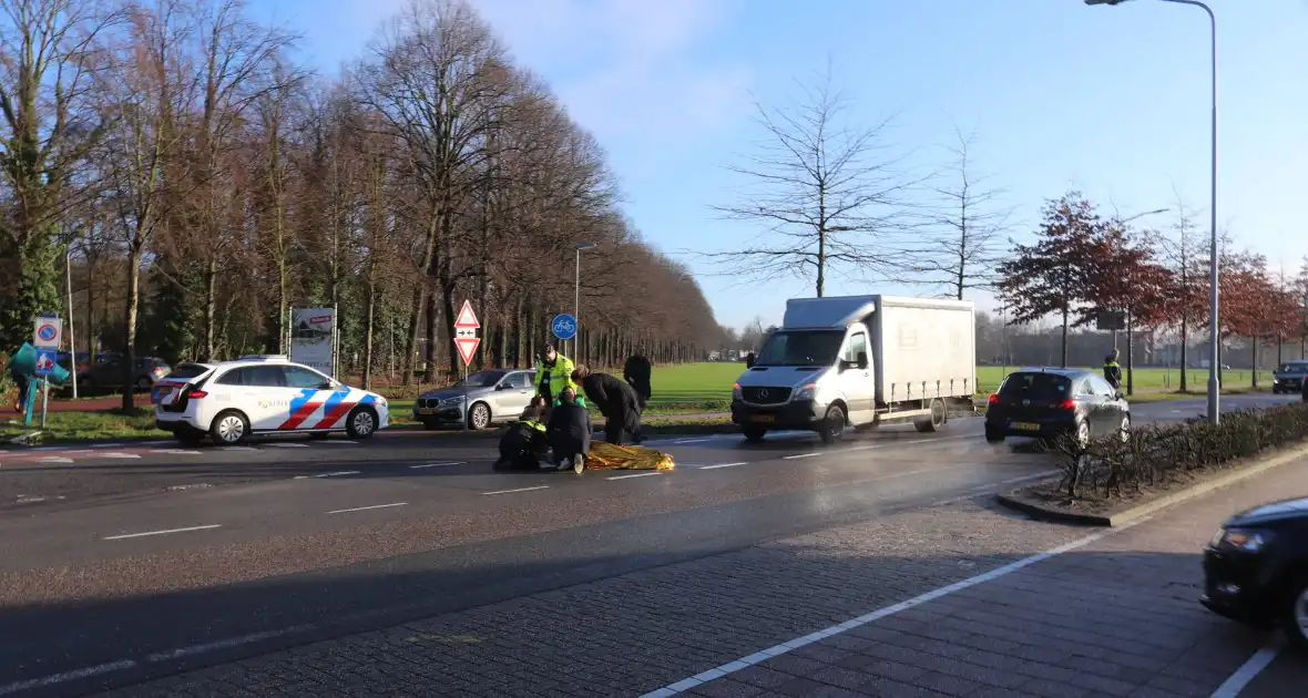 Persoon gewond bij verkeersincident