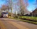 Brand in boerderij leidt tot rookinhalatie