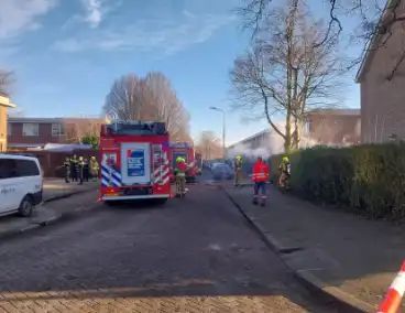 Man overleden bij uitslaande schuurbrand