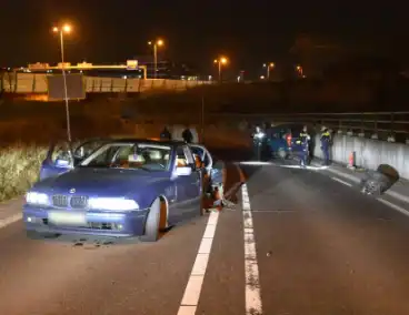 Ongeval veroorzaakt zware schade