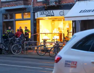 Overval op juwelierszaak zonder gewonden