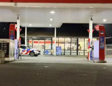 Medewerker tankstation bedreigd met mes