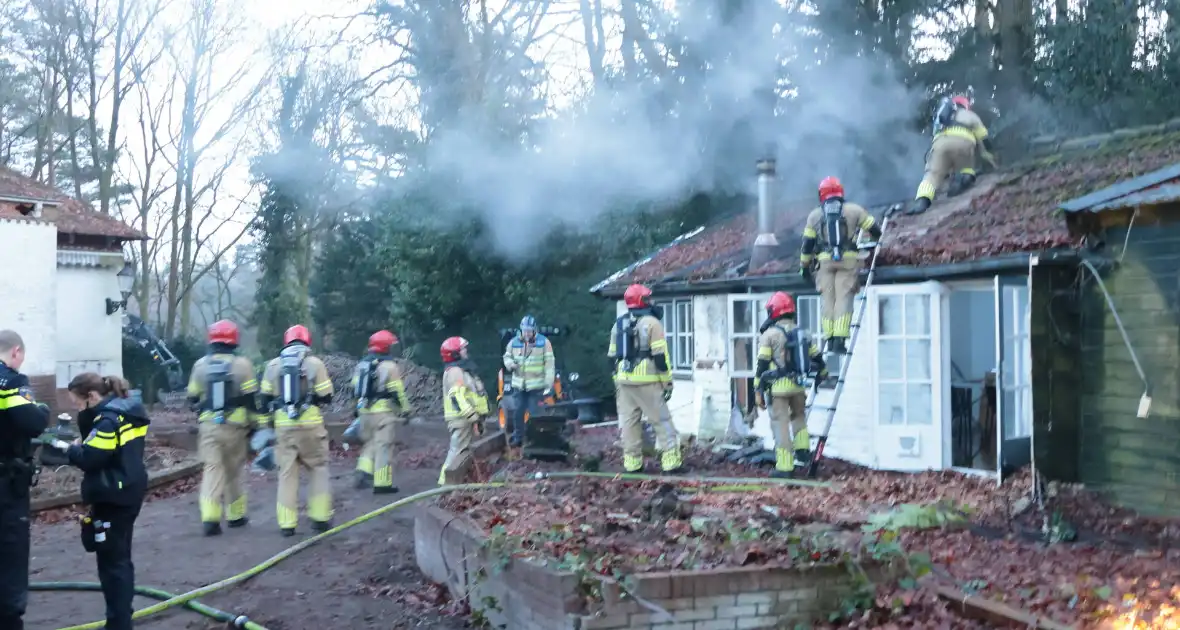 Brand in schuurtje snel onder controle