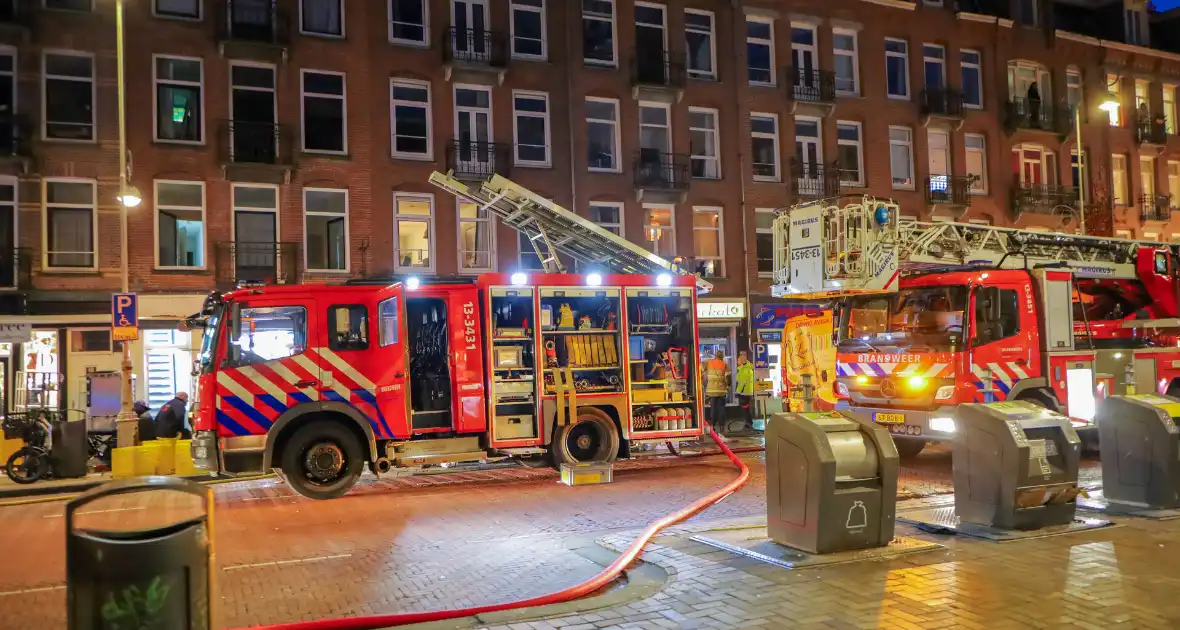 Grote brand op woning in Amsterdam - Foto 2