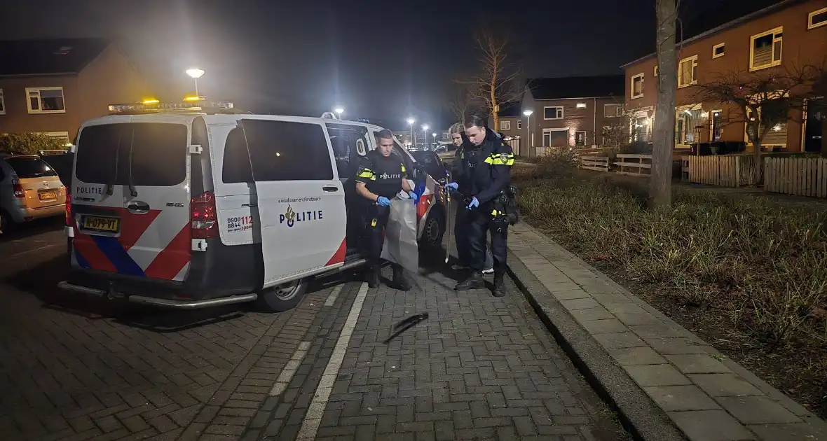 Wapens gevonden na melding steekpartij - Foto 3