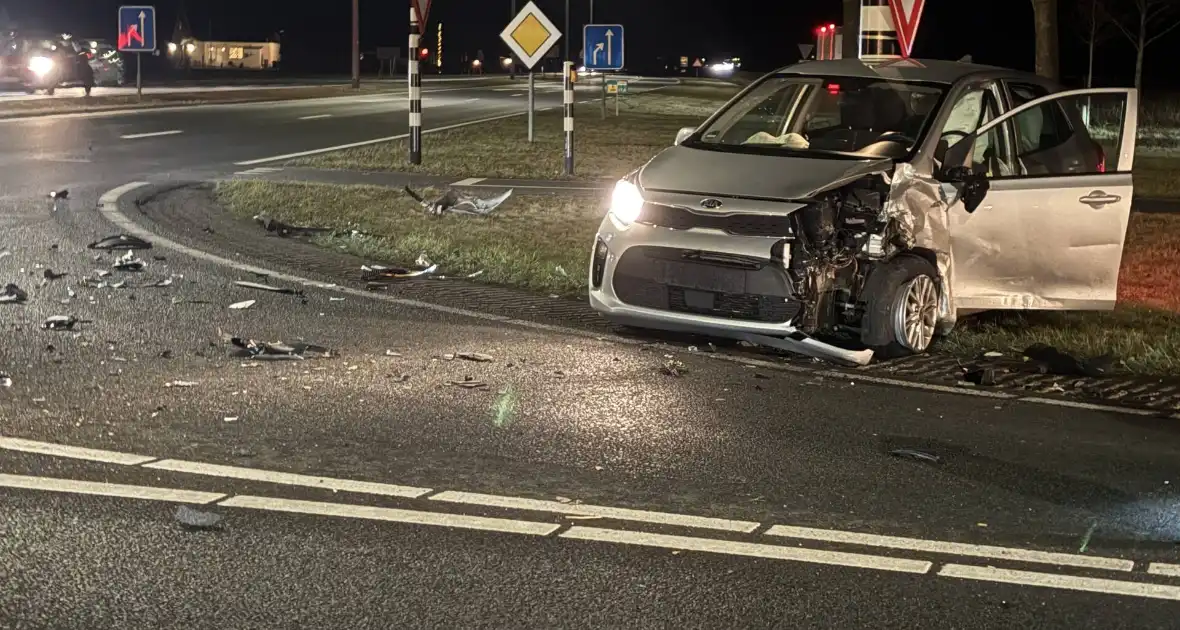 Aanrijding op N340 leidt tot verkeersafsluiting - Foto 1