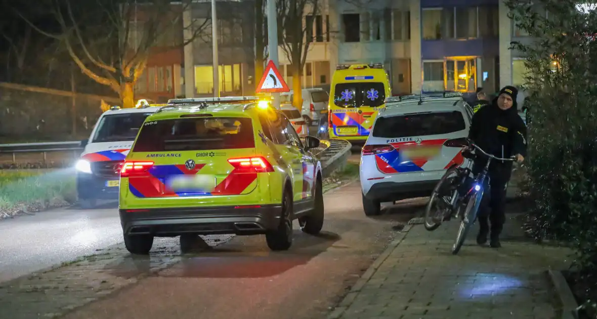 persoon gewond na val van viaduct