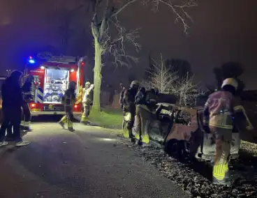 Auto opnieuw in brand gestoken