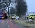 Brandweer en ambulancedienst ingeschakeld na botsing