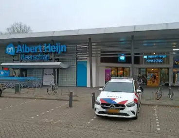 Politie ingezet na onbetaalde boodschappen bij zelfscan