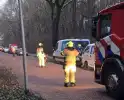 Geen vlammen of rook bij voertuigbrand