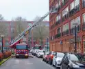 Brand geblust in appartement
